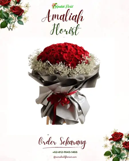 Buket Bunga Paal Dua